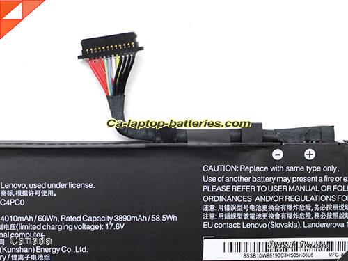  image 5 of Genuine LENOVO 4ICP4/61/100 Laptop Computer Battery L19C4PC0 Li-ion 1010mAh, 60Wh  In Canada