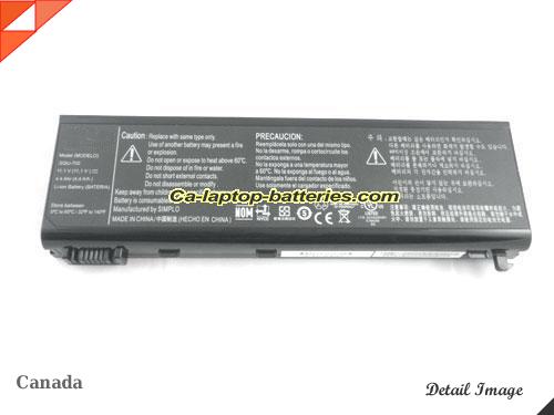 image 5 of Replacement LG 4UR18650F-QC-PL1A Laptop Computer Battery 916C7660F Li-ion 4400mAh Black In Canada