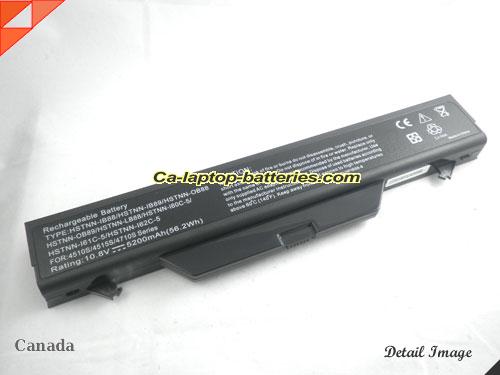  image 5 of Replacement HP HSTNN-I62C-7 Laptop Computer Battery HSTNN-I60C-5 Li-ion 5200mAh Black In Canada