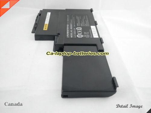  image 5 of Genuine CLEVO W860BAT-3 Laptop Computer Battery 6-87-W860BAT-3 Li-ion 3800mAh Black In Canada