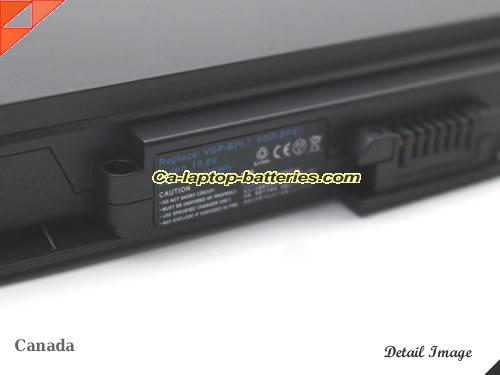  image 5 of Replacement SONY VGP-BPS7 Laptop Computer Battery VGP-BPL7 Li-ion 4400mAh, 48Wh Black In Canada