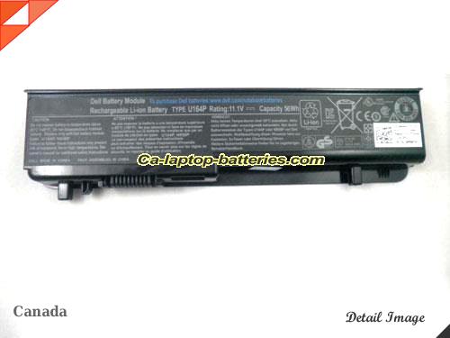  image 5 of Genuine DELL 312-0186 Laptop Computer Battery U164P Li-ion 56Wh Black In Canada