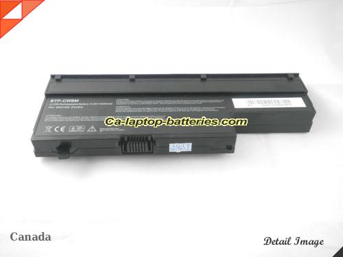  image 5 of Replacement MEDION 40026270 Laptop Computer Battery BTP-CWBM Li-ion 4200mAh Black In Canada