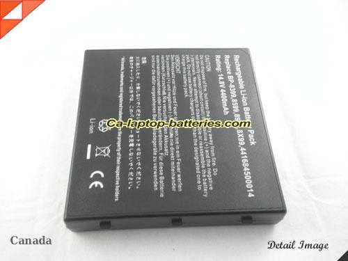  image 5 of Replacement MITAC BL-4240G131/P Laptop Computer Battery 441684400001 Li-ion 4400mAh Black In Canada