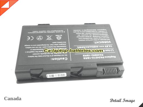  image 5 of Replacement TOSHIBA PA3421U-1BRS Laptop Computer Battery PA3395U-1BAS Li-ion 4400mAh Black In Canada