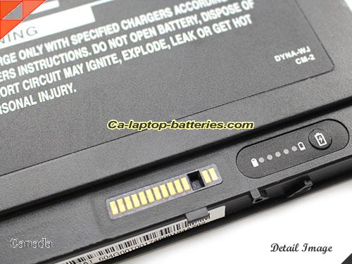  image 5 of Genuine XPLORE BTP-80W3 Laptop Computer Battery 11-09018 Li-ion 7600mAh, 56.24Wh Black In Canada