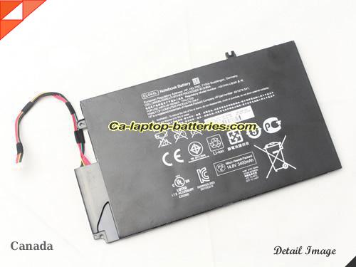  image 5 of Genuine HP 681949-001 Laptop Computer Battery TPN-C102 Li-ion 3400mAh, 52Wh Black In Canada