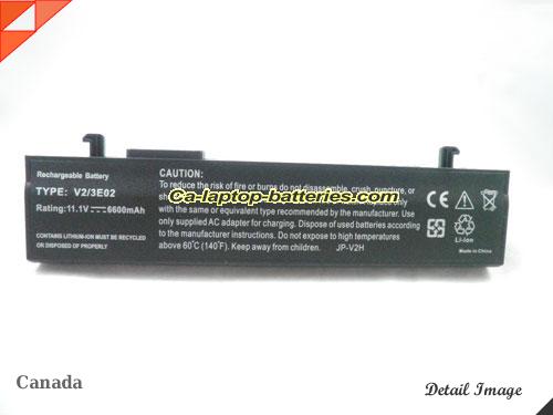  image 5 of Replacement UNIS 3E01 Laptop Computer Battery V2/3E02 Li-ion 6600mAh Black In Canada